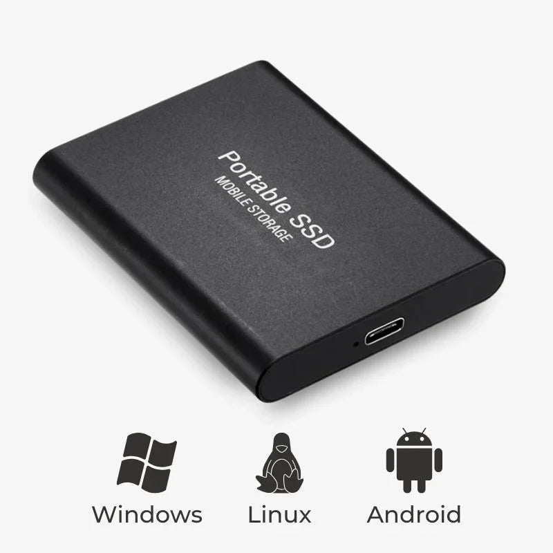 USB-C External SSD for PS5, Xbox, Computers and Android
