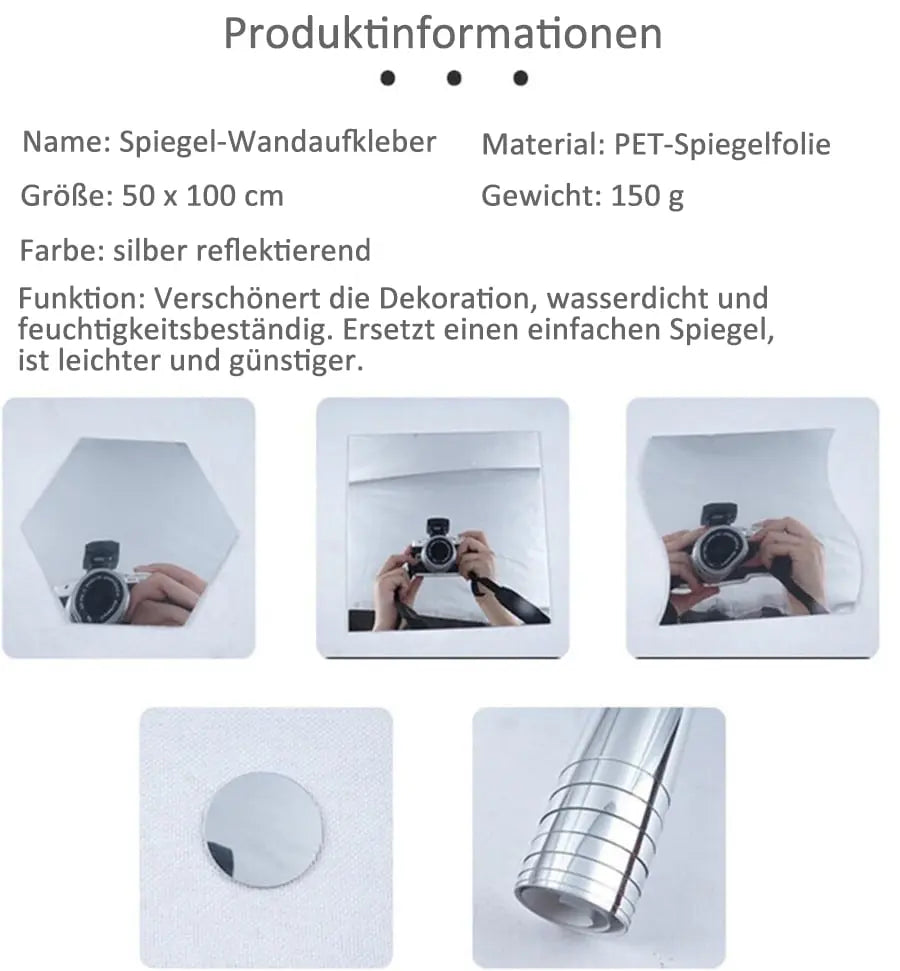 Flexible Shatterproof Mirror Safe Wall Mirror