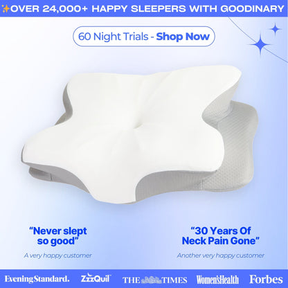 Contoured Memory Foam Pillow with Cooling Cover