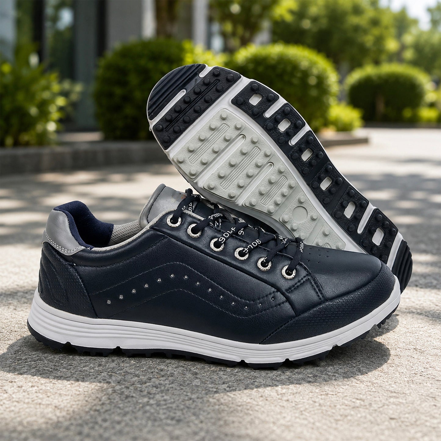 Men's Water-Resistant Golf Shoes – Lightweight Grip Trainers