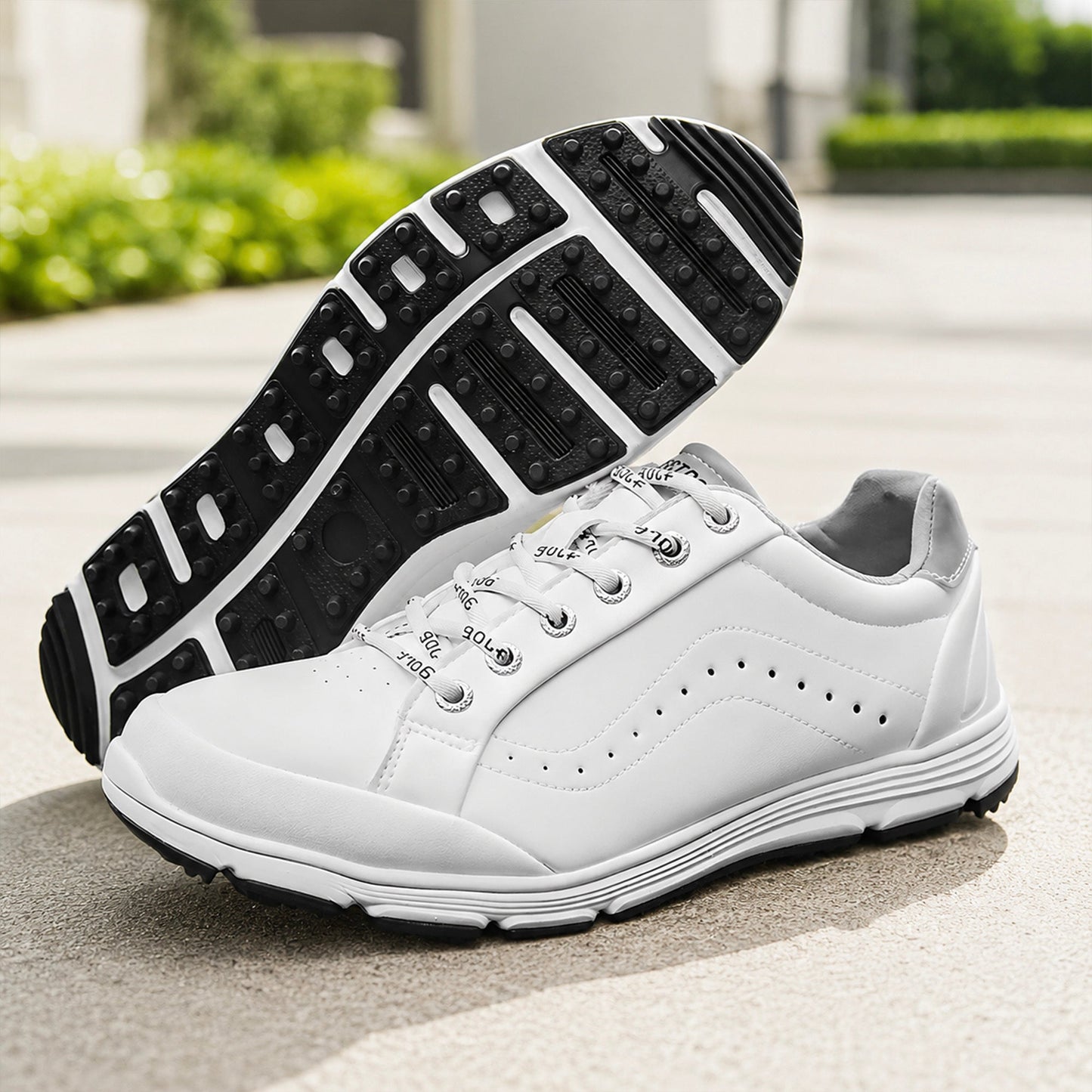 Men's Water-Resistant Golf Shoes – Lightweight Grip Trainers