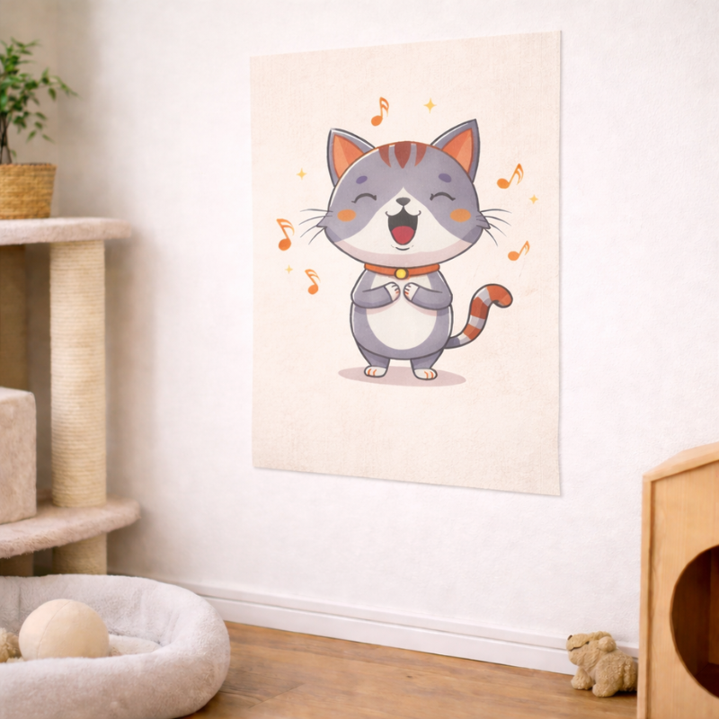 Wall Cat Scratcher Pad - Felt Furniture Protector