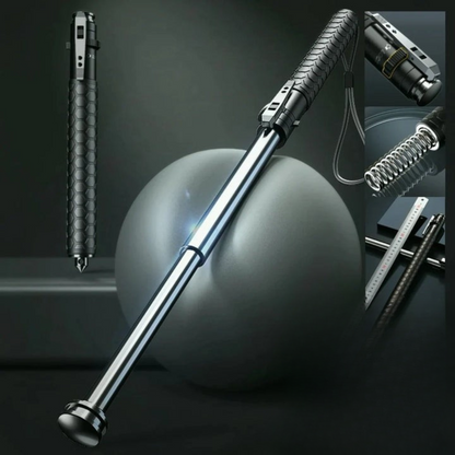 LED Hiking Walking Stick – Safety Trekking Pole Auto-Open