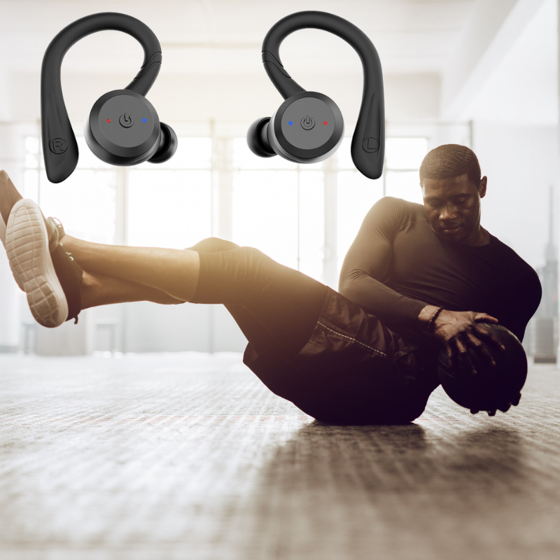 Waterproof Wireless Sport Earbuds – Bluetooth IPX7