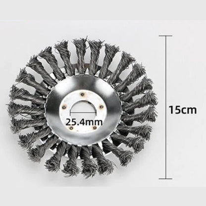 Wire Weeding Wheel for Lawn Mower – Garden Cleaner