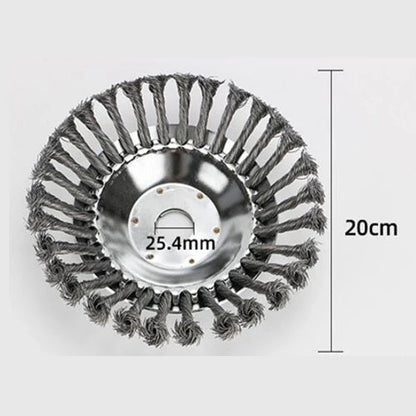 Wire Weeding Wheel for Lawn Mower – Garden Cleaner