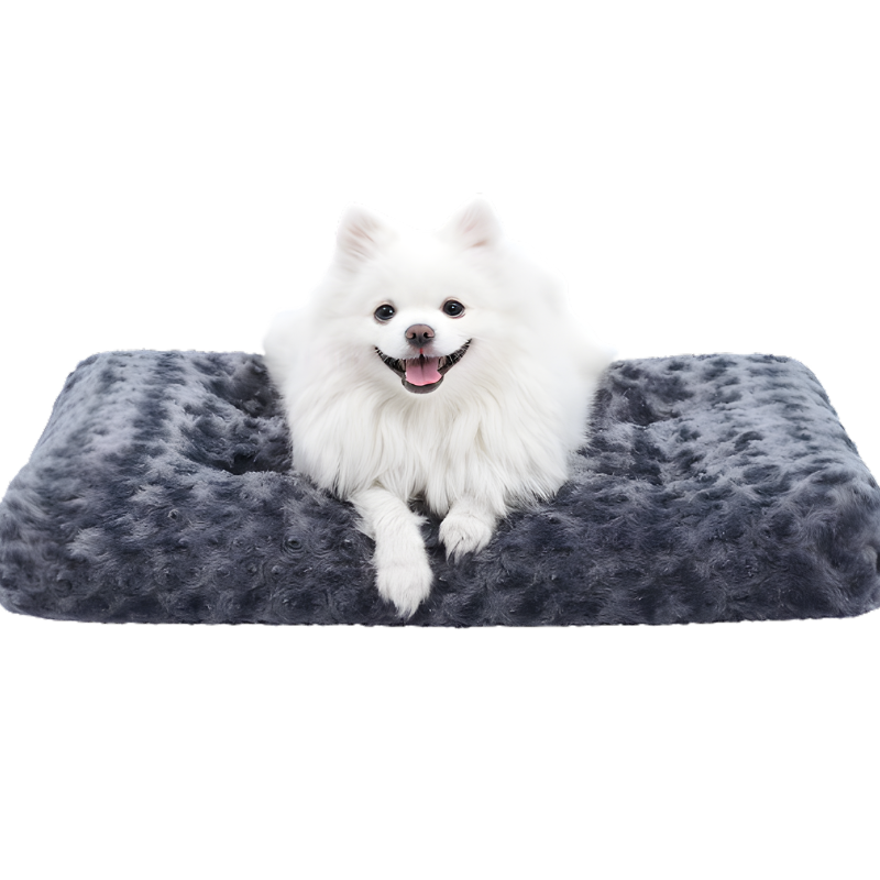 Plush Dog Bed Mat - Soft Cushion for Joint Support