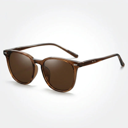 Tortoiseshell Frame Sunglasses with Mirrored Lenses