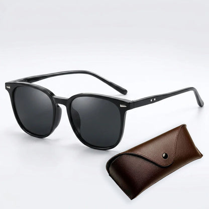 Tortoiseshell Frame Sunglasses with Mirrored Lenses