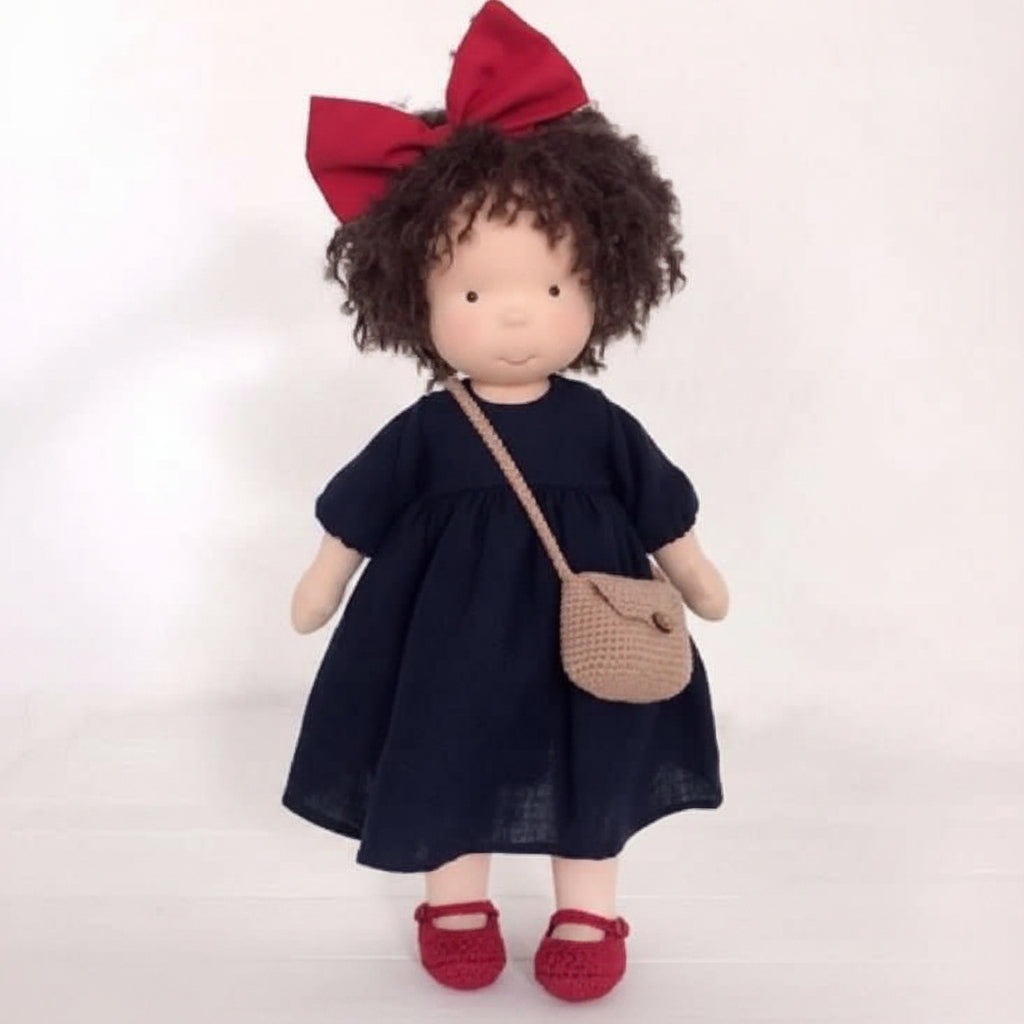 Handmade Cotton Waldorf-Style Doll – Soft Imaginative Play Toy – image 37