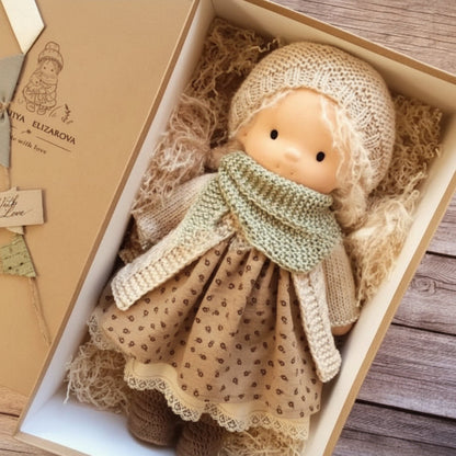 Handmade Cotton Waldorf-Style Doll – Soft Imaginative Play Toy – image 40