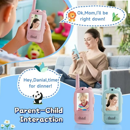 Video Walkie-Talkie for Kids with Live Video and Voice Transmission