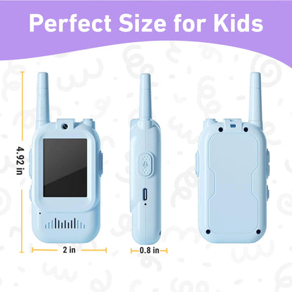 Video Walkie-Talkie for Kids with Live Video and Voice Transmission