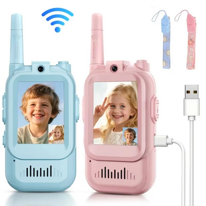 Video Walkie-Talkie for Kids with Live Video and Voice Transmission