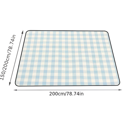 Waterproof Picnic Blanket with Carry Handle – Foldable