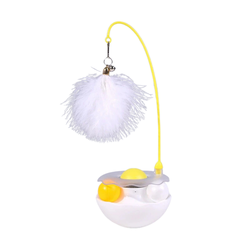 Interactive Cat Toy - Self-Play Spinner Ball
