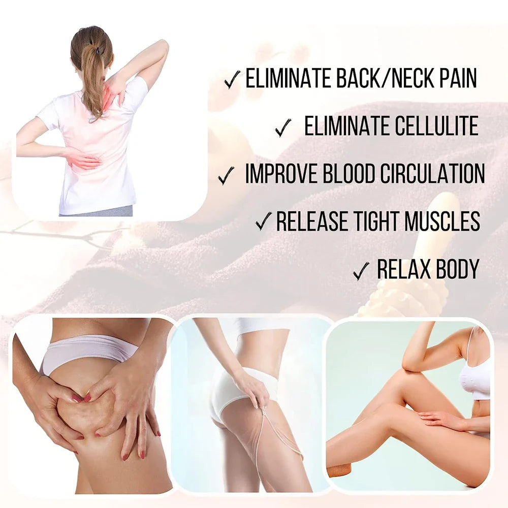 Wood Therapy Massage Tool – Body Sculpting & Lymphatic