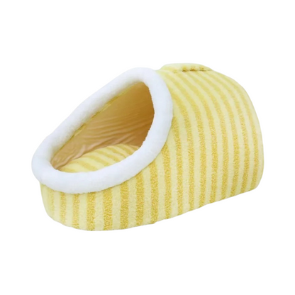 Calming Cat Cave Bed - Soft Washable Pet Hideout