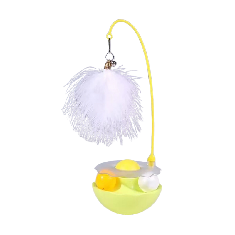 Interactive Cat Toy - Self-Play Spinner Ball