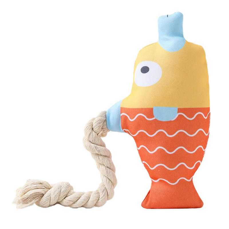 Interactive Pet Tug Toy - Dog & Cat Play Toy