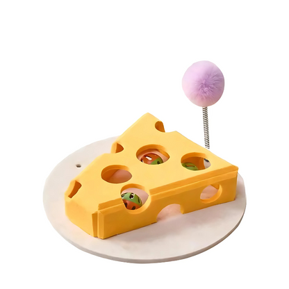 Cat Puzzle Toy Felt Box Interactive Play Toy
