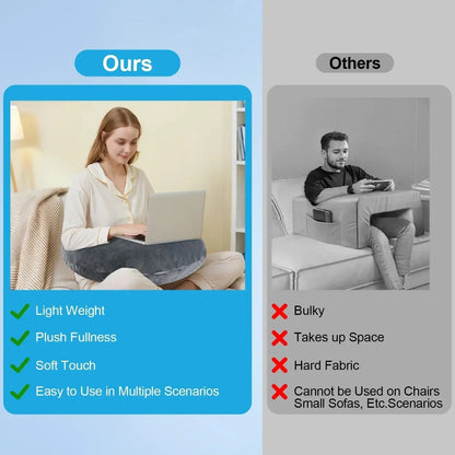 U-Shaped Lap and Arm Support Cushion