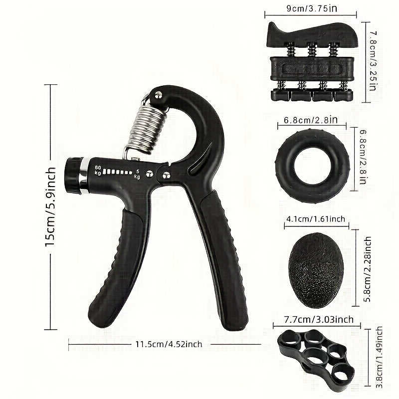 Adjustable Grip Trainer Kit – Strengthen Hands & Forearms