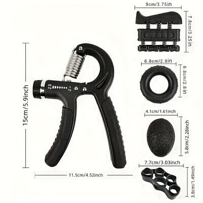 Adjustable Grip Trainer Kit – Strengthen Hands & Forearms