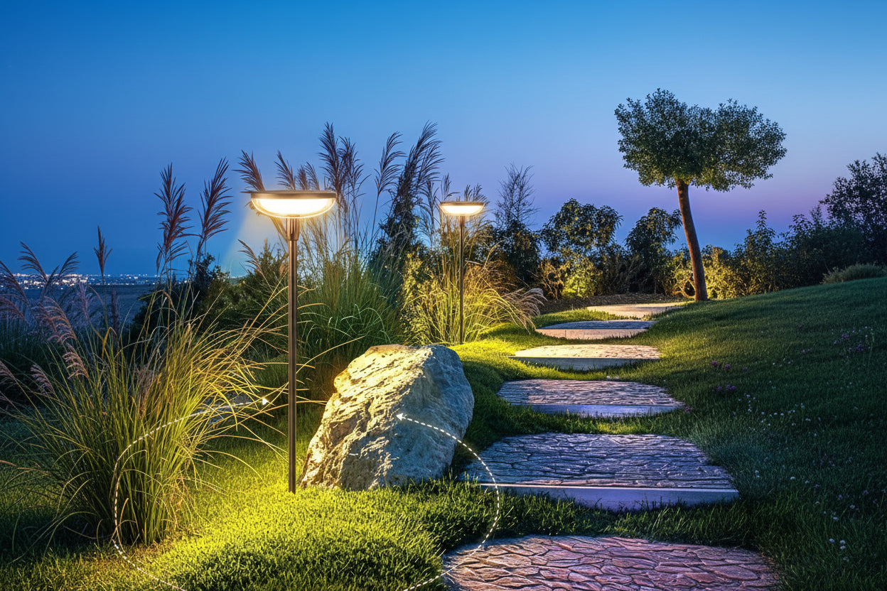 Solar Pathway Lights – Ultra Bright Outdoor Garden Lamps