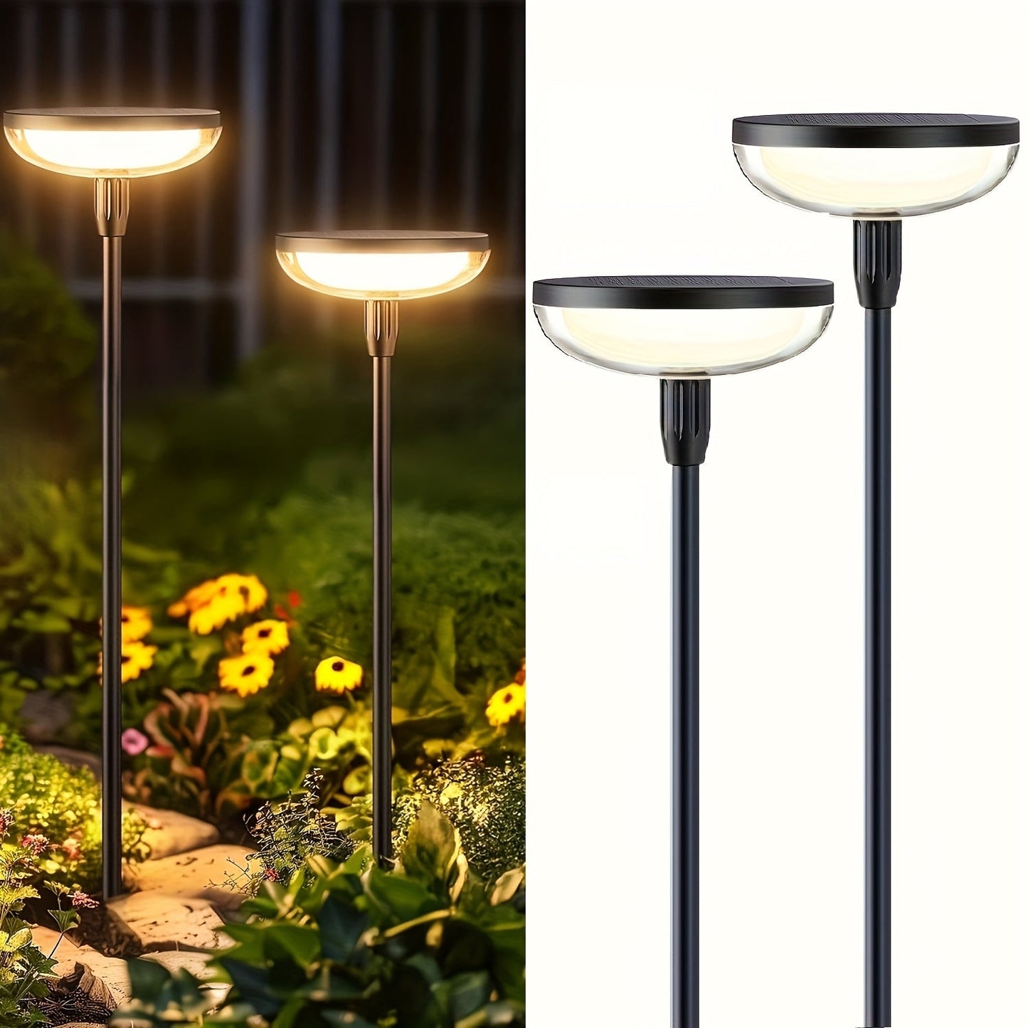 Solar Pathway Lights – Ultra Bright Outdoor Garden Lamps