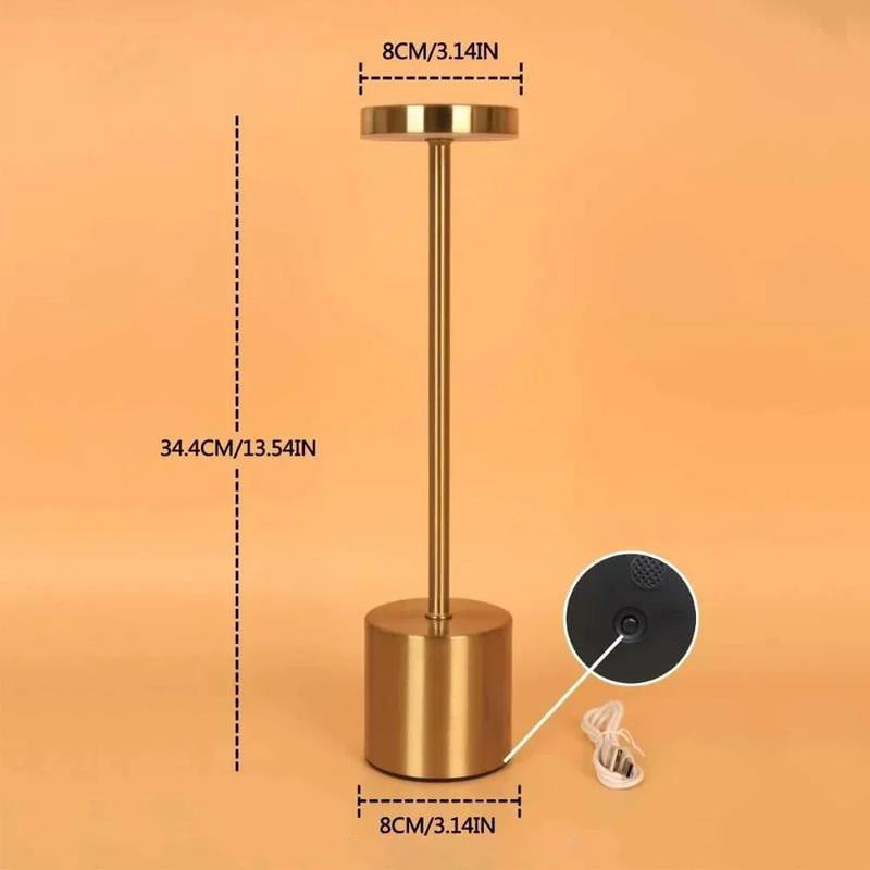 Portable Rechargeable LED Table Lamp – 3-Colour Touch Dimming – image 14