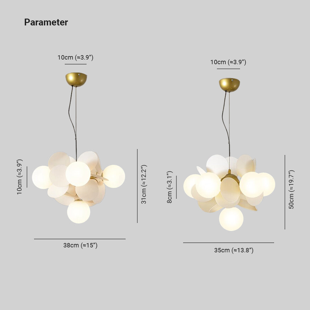 Flower Branch Chandelier Modern Ceiling Light