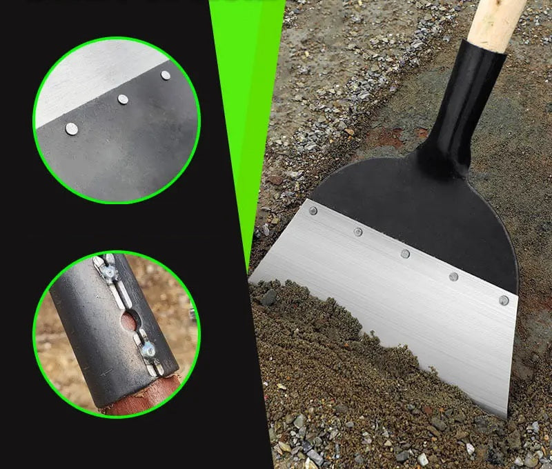 Multi-Purpose Garden Cleaning Shovel – Steel Weeding Tool