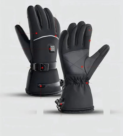 Rechargeable Heated Motorcycle Gloves