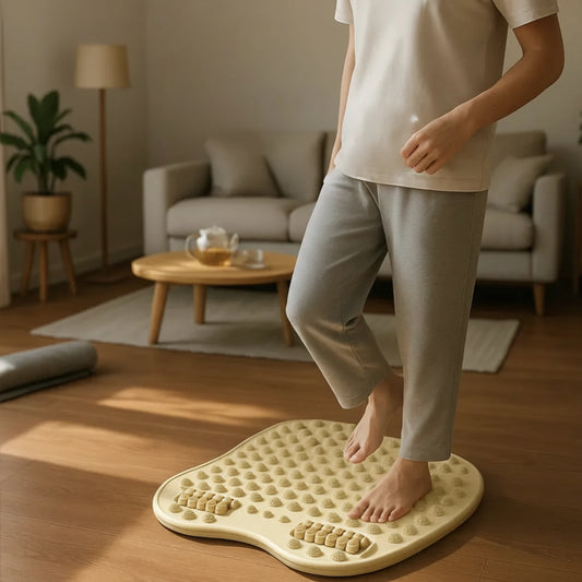 Acupressure Foot Massage Mat for Pain Relief & Circulation