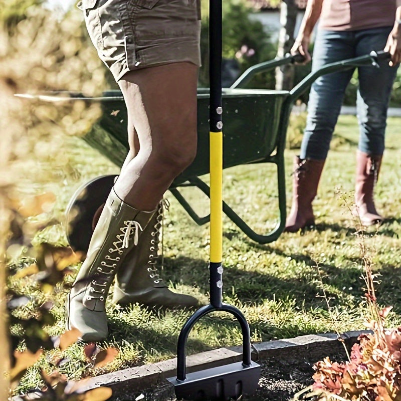 Heavy-Duty Lawn Edger Shovel – Sharp Sawtooth Blade for Clean Garden Borders