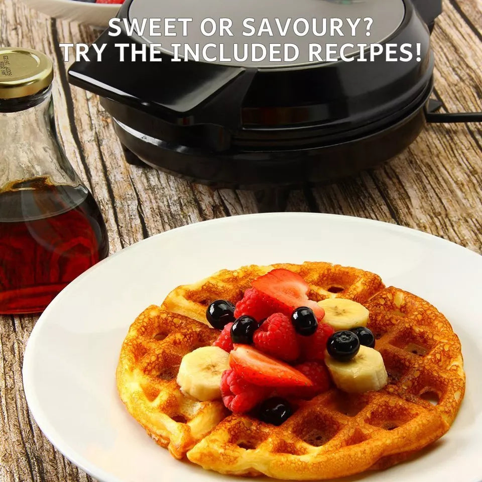 Adjustable Deep-Fill Waffle Maker – Non-Stick Belgian