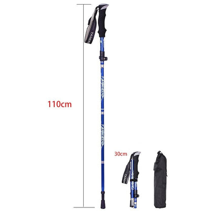 Foldable Lightweight Aluminum Hiking Poles – Trekking Sticks