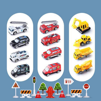 Airplane & Vehicle Toy Set – Educational Kids Toys