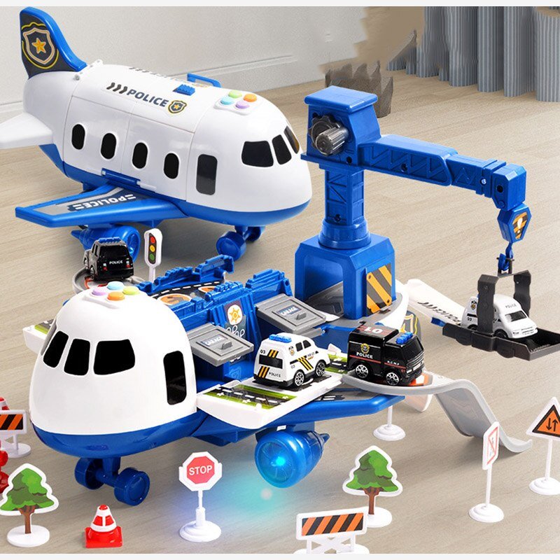 Airplane & Vehicle Toy Set – Educational Kids Toys