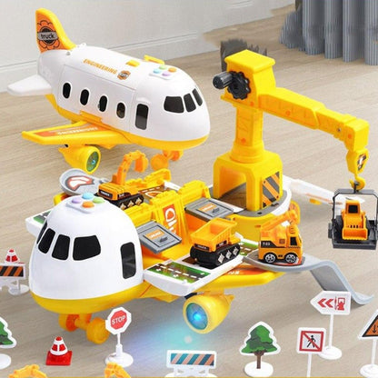Airplane & Vehicle Toy Set – Educational Kids Toys