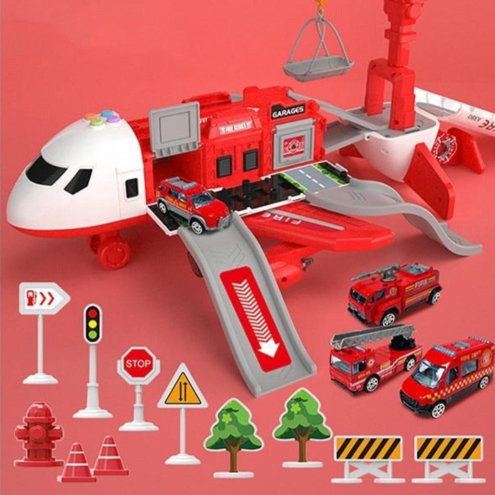 Airplane & Vehicle Toy Set – Educational Kids Toys