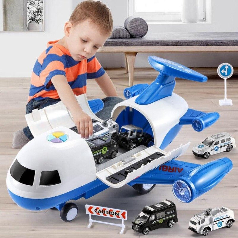 Airplane & Vehicle Toy Set – Educational Kids Toys