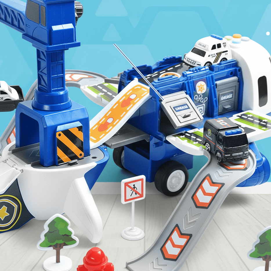 Airplane & Vehicle Toy Set – Educational Kids Toys