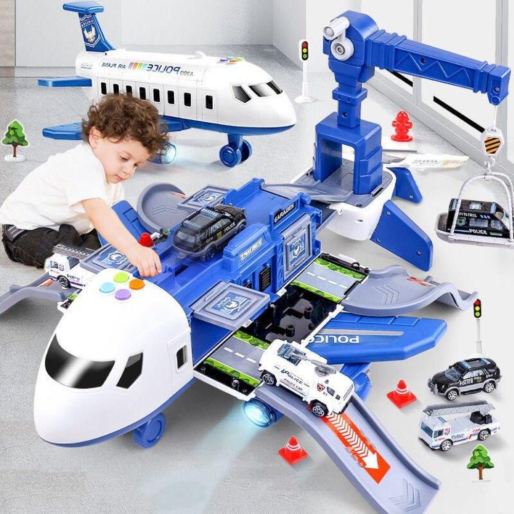 Airplane & Vehicle Toy Set – Educational Kids Toys