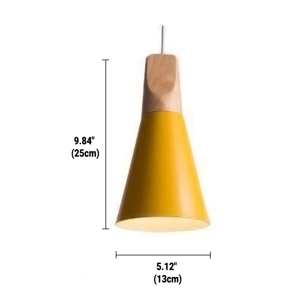 Wooden Pendant Light Minimalist Nordic Ceiling Lamp