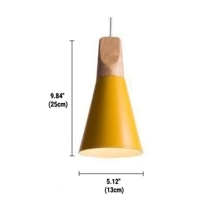 Wooden Pendant Light Minimalist Nordic Ceiling Lamp