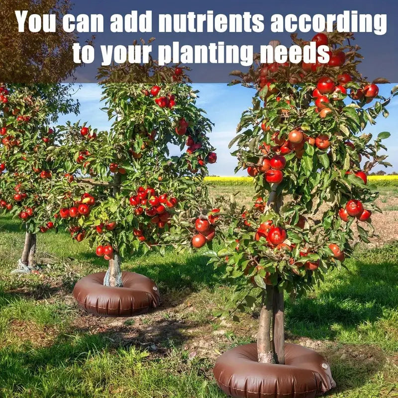 Inflatable tree watering for healthy trees