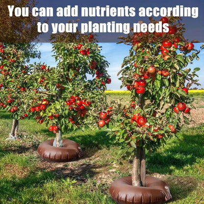 Inflatable tree watering for healthy trees