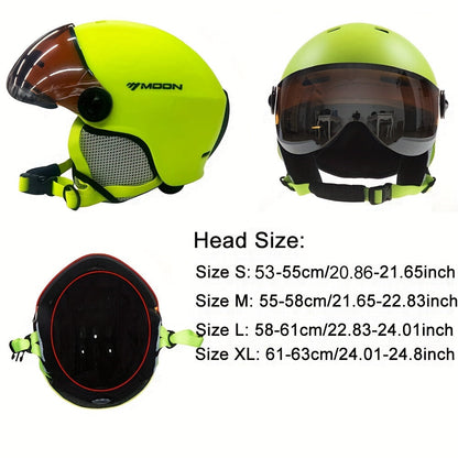 Ski Helmet Adjustable Lightweight Safety Gear